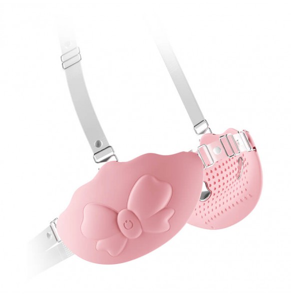 MizzZee - Bowknot Electric Shock Vibrating Nipple Pads (Smart APP Model - Chargeable) MizzZee - Bowknot Electric Shock Vibrating Nipple Pads (Smart APP Model - Chargeable)